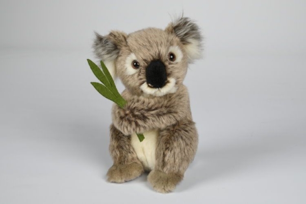 Plüsch Koala mit Blatt 16cm